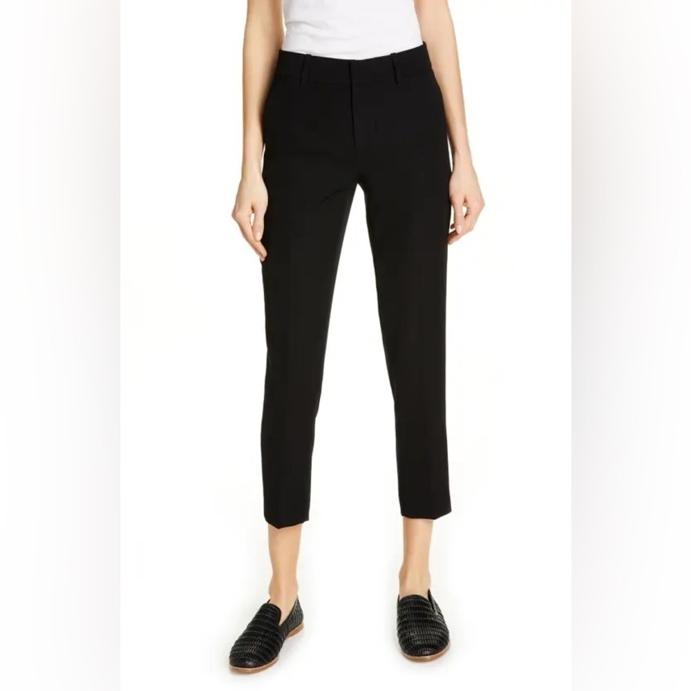 New Vince Tapered Trouser Pants Black NWT Business Casual Office Women’s Size 4